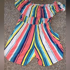 Rainbow romper!